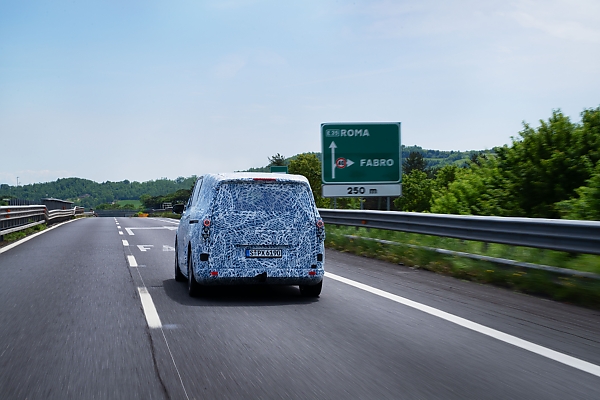 Two Mercedes-Benz VLE Prototypes Drove From Stuttgart To Rome, Ahead Of Start Of Sales In 2026 - autojosh 
