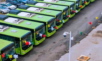 NNPC Ltd Presents 35 CNG Buses To The Presidential Compressed Natural Gas Initiative (PCNGi) - autojosh