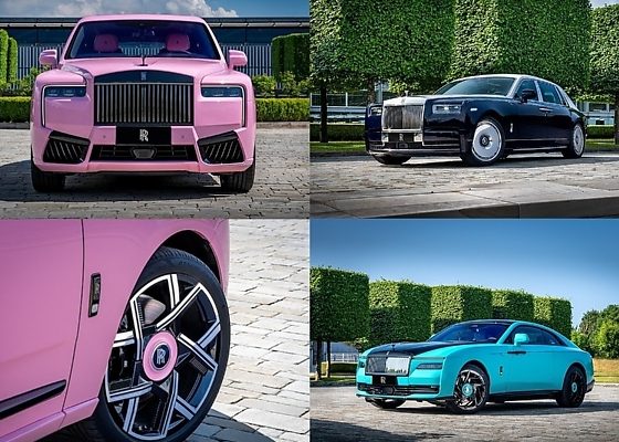 Rolls-Royce Unveils 3 Bespoke Cars Inspired By Chinese Art, Including A Pink Black Badge Cullinan Series II - autojosh