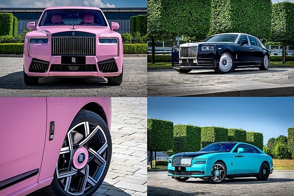 Rolls-Royce Unveils 3 Bespoke Cars Inspired By Chinese Art, Including A Pink Black Badge Cullinan Series II - autojosh