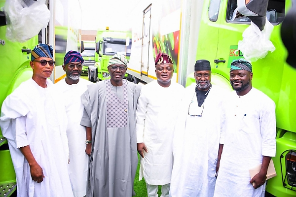 Sanwo-Olu Unveils 150 CNG Trucks To Boost Food Logistics, Says They Can Travel To All Parts Of The Country On Full Tank - autojosh 