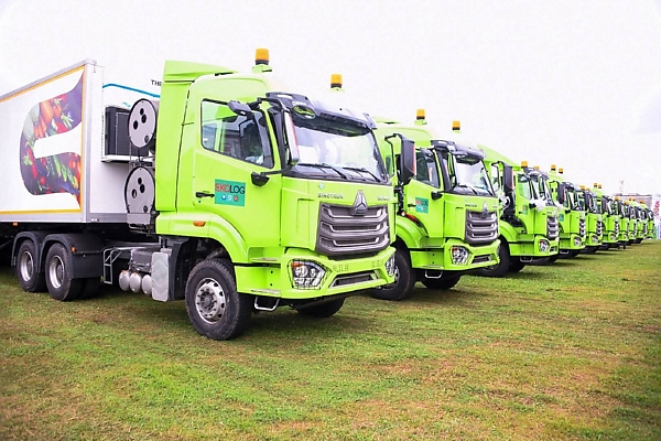 Sanwo-Olu Unveils 150 CNG Trucks To Boost Food Logistics, Says They Can Travel To All Parts Of The Country On Full Tank - autojosh 