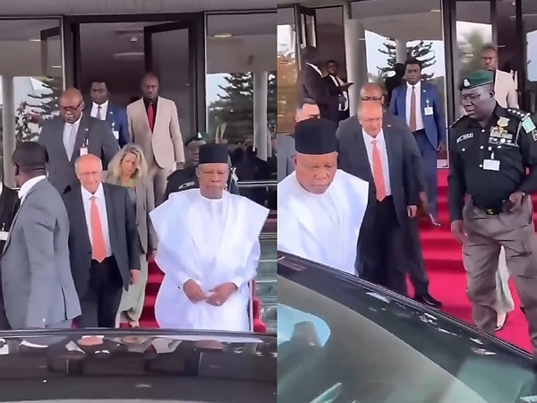 Video Of VP Shettima Opening Car Door For His Brazilian Counterpart Sparks Online Debate - autojosh 