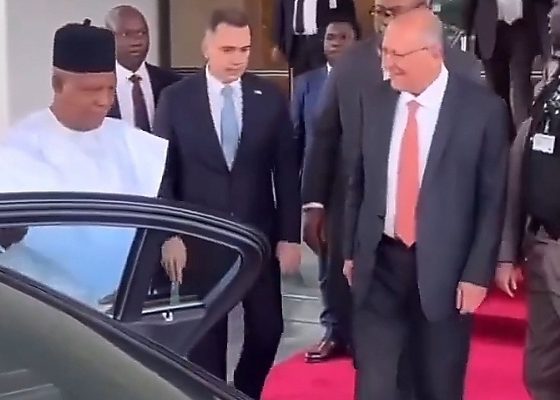 Video Of VP Shettima Opening Car Door For His Brazilian Counterpart Sparks Online Debate - autojosh