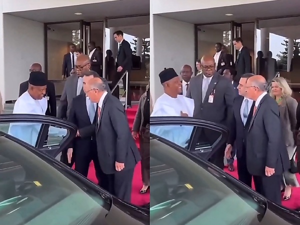 Video Of VP Shettima Opening Car Door For His Brazilian Counterpart Sparks Online Debate - autojosh 