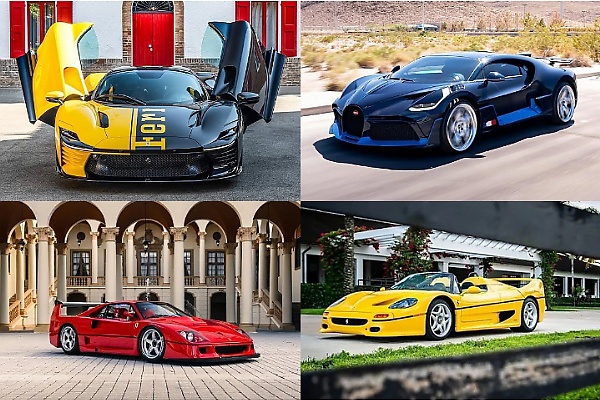 From Ferrari Daytona SP3 To Bugatti Divo, Here Are Top 10 Most Expensive Purchases At Monterey Car Auction - autojosh