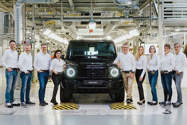The 600,000th Mercedes-Benz G-Class, An Electric ‘G 580 with EQ Technology’, Rolls Off The Assembly Line - autojosh