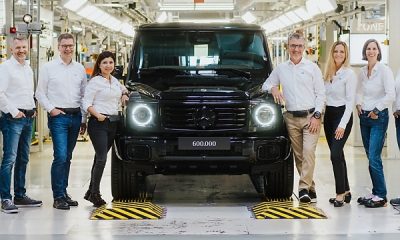 The 600,000th Mercedes-Benz G-Class, An Electric ‘G 580 with EQ Technology’, Rolls Off The Assembly Line - autojosh