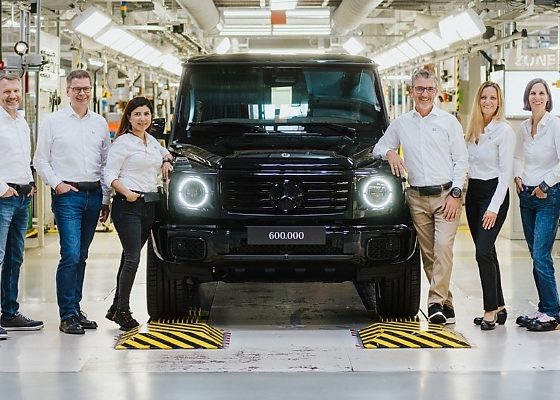 The 600,000th Mercedes-Benz G-Class, An Electric ‘G 580 with EQ Technology’, Rolls Off The Assembly Line - autojosh