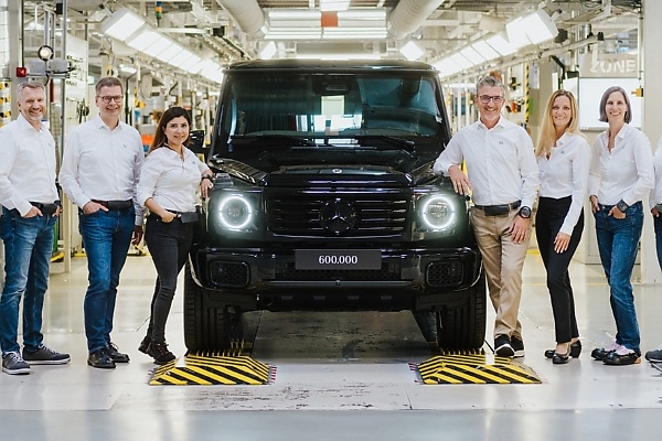 The 600,000th Mercedes-Benz G-Class, An Electric ‘G 580 with EQ Technology’, Rolls Off The Assembly Line - autojosh