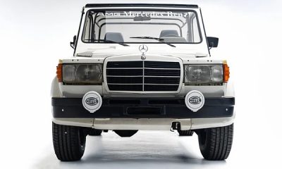 Before Joining Mercedes, AMG Swapped The Face Of G-Class With Lights And Grille From an S-Class - autojosh