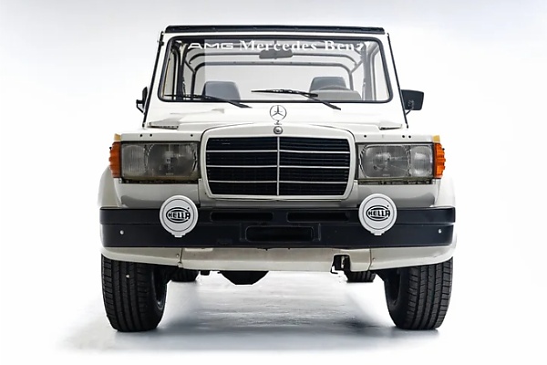 Before Joining Mercedes, AMG Swapped The Face Of G-Class With Lights And Grille From an S-Class - autojosh