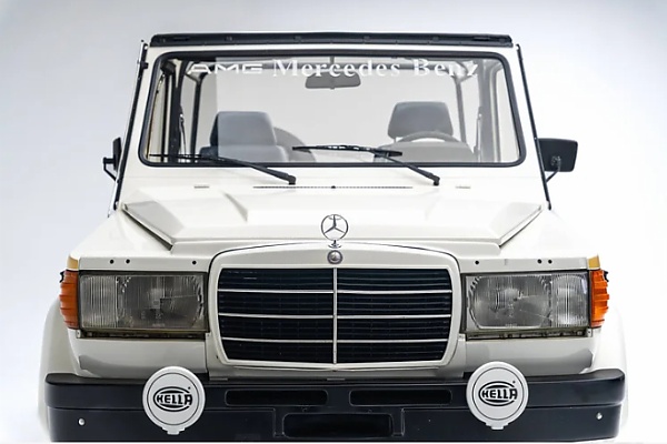 Before Joining Mercedes, AMG Swapped The Face Of G-Class With Lights And Grille From an S-Class - autojosh 