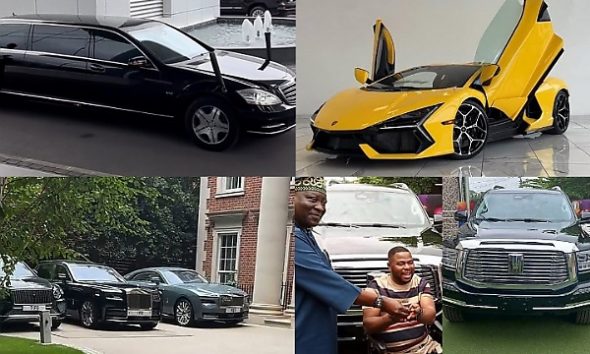 Obi Jackson’s Mercedes Limousine, Burna Boy Buys Lamborghini Revuelto, Otedola’s Cars In Monaco, Ayefele’s GWM Tank 500 SUV, Nigerian News In August - autojosh