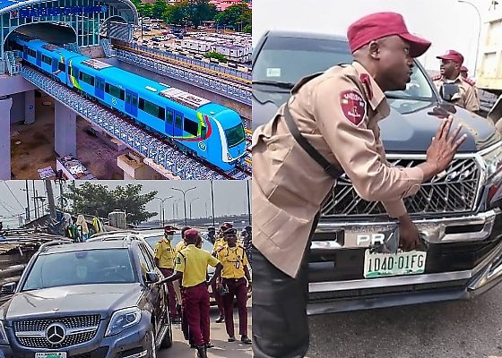 Lagos Blue Line Raises Daily Trips To 90, LASTMA Arrest 7,000 Vehicles In H1, FRSC Can Sanction Motorists With Non-reflective Plate, News In The Past Week - autojosh