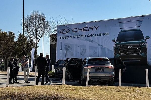 Two Cherry Tiggo 9 SUV’s Collided Head-on At 50km/h In Africa’s First Real-world Crash Test - autojosh 