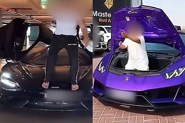 Dubai Police Impounds Two Sports Cars, Fined ‘Aura Farming’ Owners N21m Each Over Dangerous Stunt - autojosh