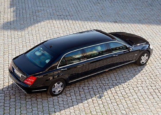 Nestoil Boss, Obi Jackson, Pulls Up In Style In Mercedes-Benz S600 Pullman Guard Limousine - autojosh