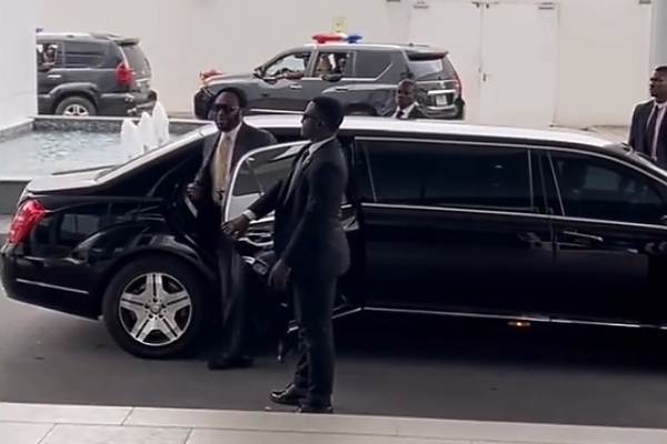 Nestoil Boss, Obi Jackson, Pulls Up In Style In Mercedes-Benz S600 Pullman Guard Limousine - autojosh 