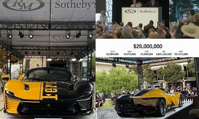 One-Off 2025 Ferrari Daytona SP3 Fetches $26 Million - All Proceeds To Support Charity - autojosh