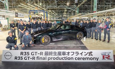After 18 Year Run, Nissan Bids Farewell To R35 GT-R As Final Vehicle Rolls Off The Production Line - autojosh