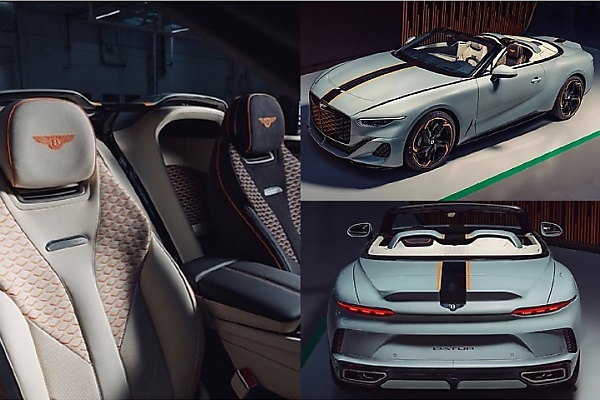 Bentley Reveals The First Bespoke Batur Convertible With Unique ‘One plus One’ Interior - autojosh