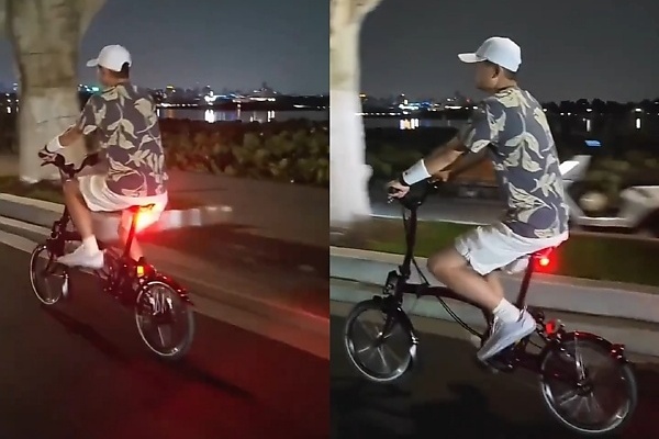 Richer Than Dangote : Billionaire Jack Ma Spotted Riding Bicycle On Chinese Streets Without Security Guards - autojosh 