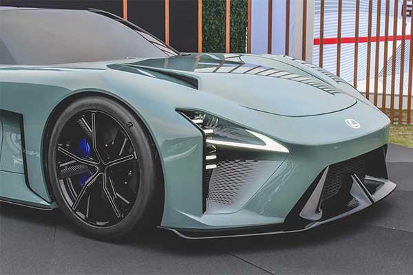 Lexus Showcases Sport Concept Sports Car At The Monterey Motor Week