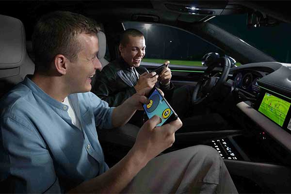 Porsche Macan EV Passengers Will Soon Be Able To Play Video Games