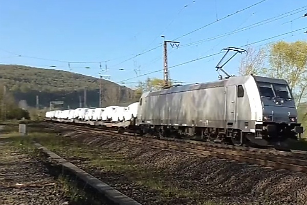 Watch As Dozens Of Mercedes G-Class SUVs In White Protective Covers Get Transported By Train - autojosh 