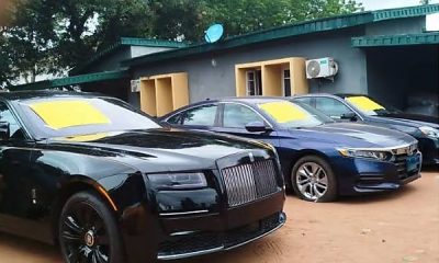Ogun Customs Intercept 3 Smuggled Exotic Cars, Including A Rolls-Royce Ghost With DPV Of N905m - autojosh