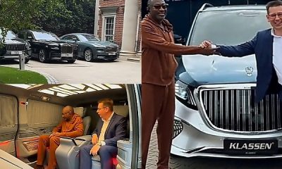 Check Out Femi Otedola’s Cars In Monaco, Including $1.3m Klassen Mercedes V-Class, Rolls-Royce Phantom 8 - autojosh