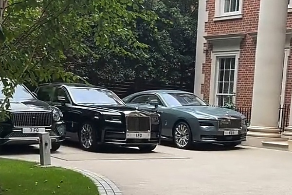 Check Out Femi Otedola’s Cars In Monaco, Including $1.3m Klassen Mercedes V-Class, Rolls-Royce Phantom 8 - autojosh