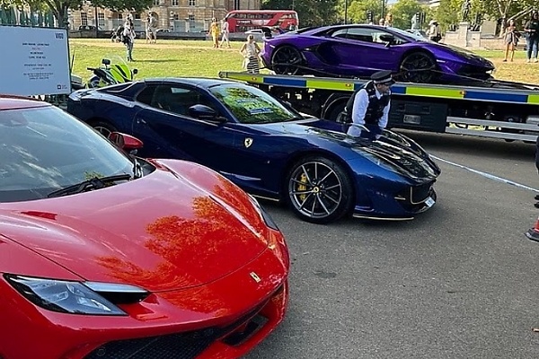 72 Supercars Worth $9.5 Million Seized By Police For Causing Nuisance Across London Areas - autojosh 