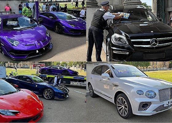 72 Supercars Worth $9.5 Million Seized By Police For Causing Nuisance Across London Areas - autojosh