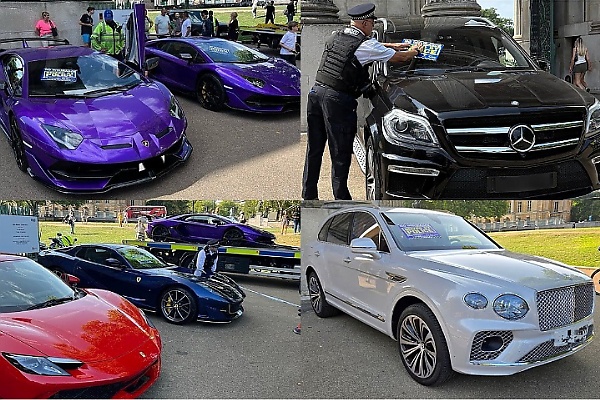 72 Supercars Worth $9.5 Million Seized By Police For Causing Nuisance Across London Areas - autojosh