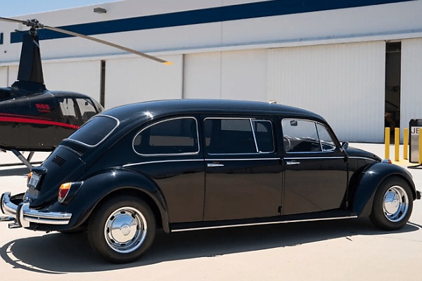 Rollswagen : 1969 VW Beetle Limousine Fetches $335,000 At Auction - autojosh 