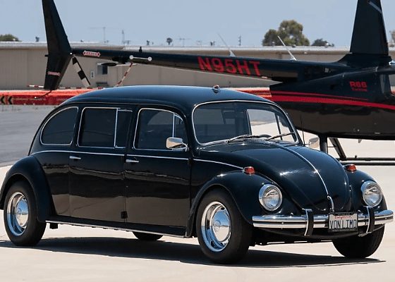 Rollswagen : 1969 VW Beetle Limousine Fetches $335,000 At Auction - autojosh