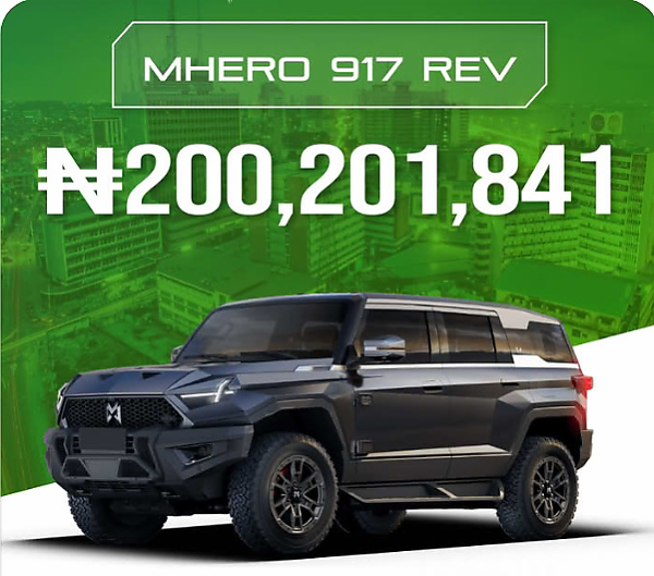 Military-inspired M-Hero 917 Electric SUV Produced By Lagos-based SAGLEV Starts At N200 Million - autojosh 