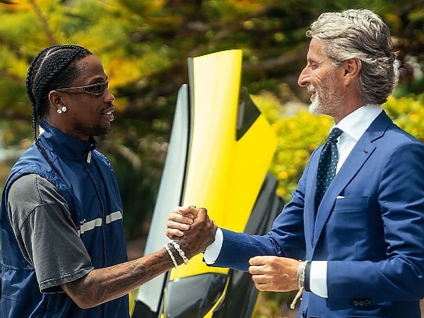 Rapper Travis Scott Checks Out All-new $3.5 Million Lamborghini Fenomeno During Invite-only Event - autojosh