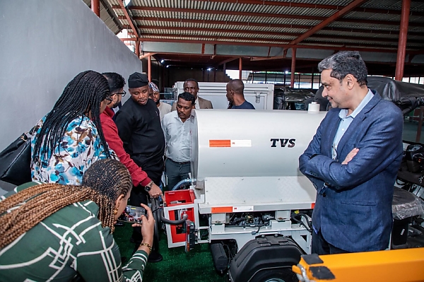 3-wheeled Ambulance, Pickup, Tanker And Waste Collector On Display As NADDC Boss Visits Simba Group - autojosh 