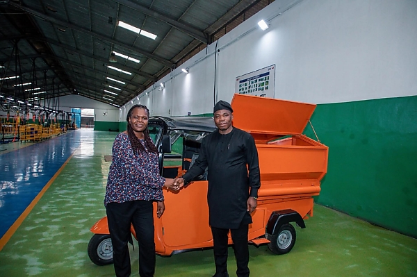 3-wheeled Ambulance, Pickup, Tanker And Waste Collector On Display As NADDC Boss Visits Simba Group - autojosh 