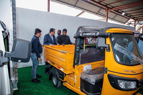 3-wheeled Ambulance, Pickup, Tanker And Waste Collector On Display As NADDC Boss Visits Simba Group - autojosh 