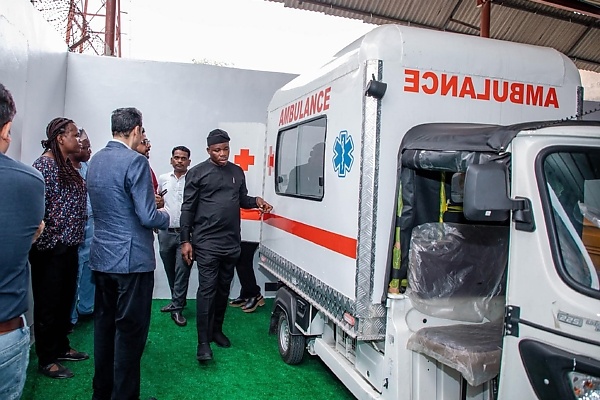 3-wheeled Ambulance, Pickup, Tanker And Waste Collector On Display As NADDC Boss Visits Simba Group - autojosh 