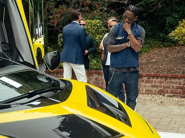 Rapper Travis Scott Checks Out All-new $3.5 Million Lamborghini Fenomeno During Invite-only Event - autojosh 
