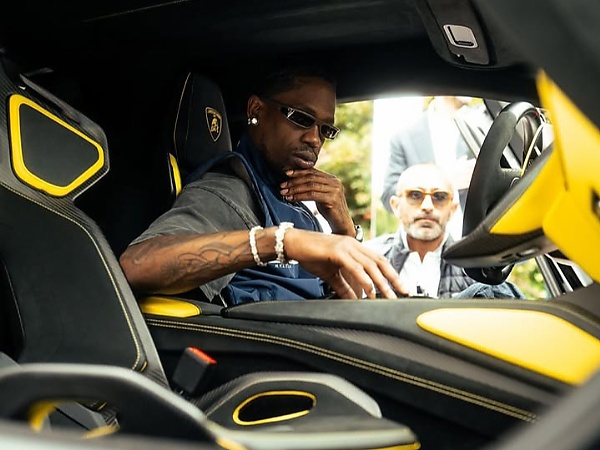 Rapper Travis Scott Checks Out All-new $3.5 Million Lamborghini Fenomeno During Invite-only Event - autojosh 