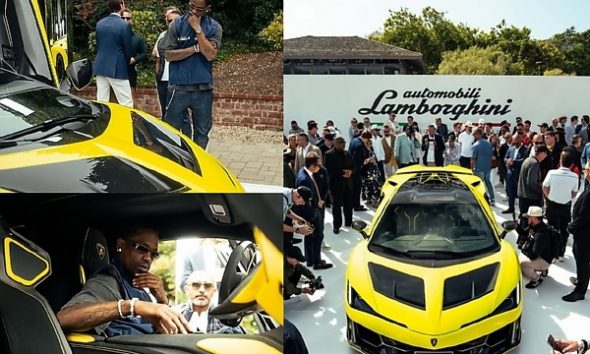 Rapper Travis Scott Checks Out All-new $3.5 Million Lamborghini Fenomeno During Invite-only Event - autojosh