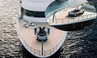 Aston Martin Valhalla Positioned On The Deck Of A Luxurious Yacht Turn Heads At 2025 Monaco Yacht Show - autojosh