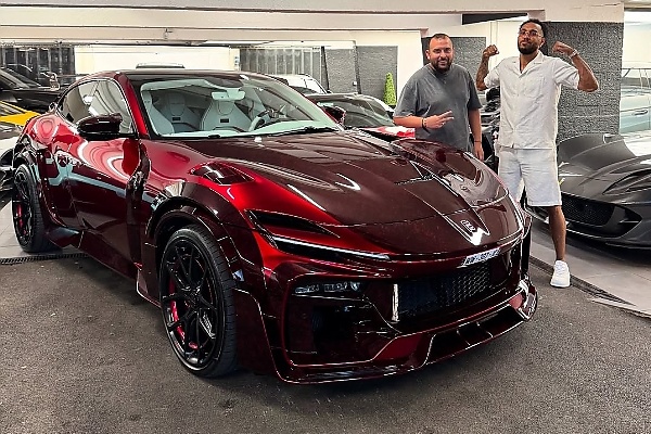 Ex-Arsenal Star Aubameyang Acquires Ferrari Purosangue-based ‘Mansory Pugnator’ - autojosh 