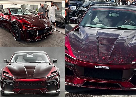 Ex-Arsenal Star Aubameyang Acquires Ferrari Purosangue-based ‘Mansory Pugnator’ - autojosh